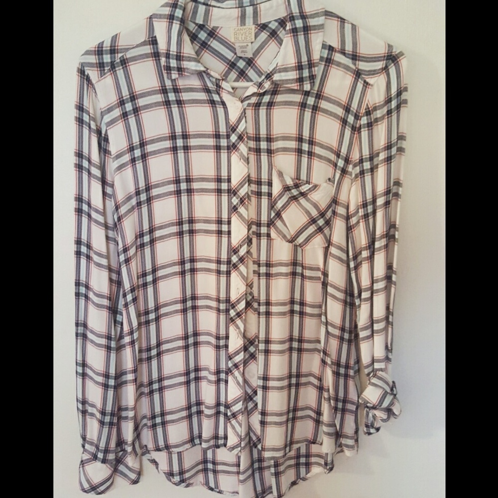 Red, White, & Blue Flannel